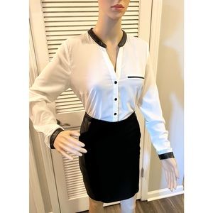Beautiful shirt &skirt set ( euro size 38/40) fits to size US S/M stretchy
